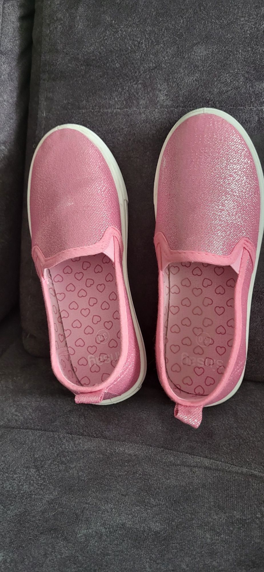 Buty/trampki różowe