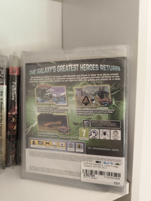 Ratchet & Clank Trilogy PS3 Novo/Selado