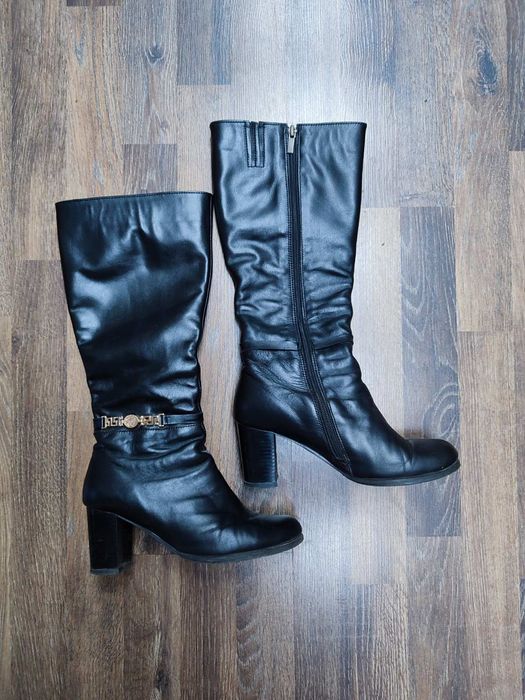 Сапоги женские, кожаные,р 36-37. пара 500грн