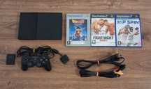 Konsola PlayStation 2 Slim PS2 SCPH-90004 + Gry ZESTAW