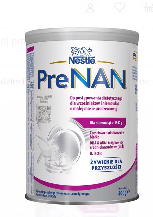 Sprzedam mleko prenan nestle