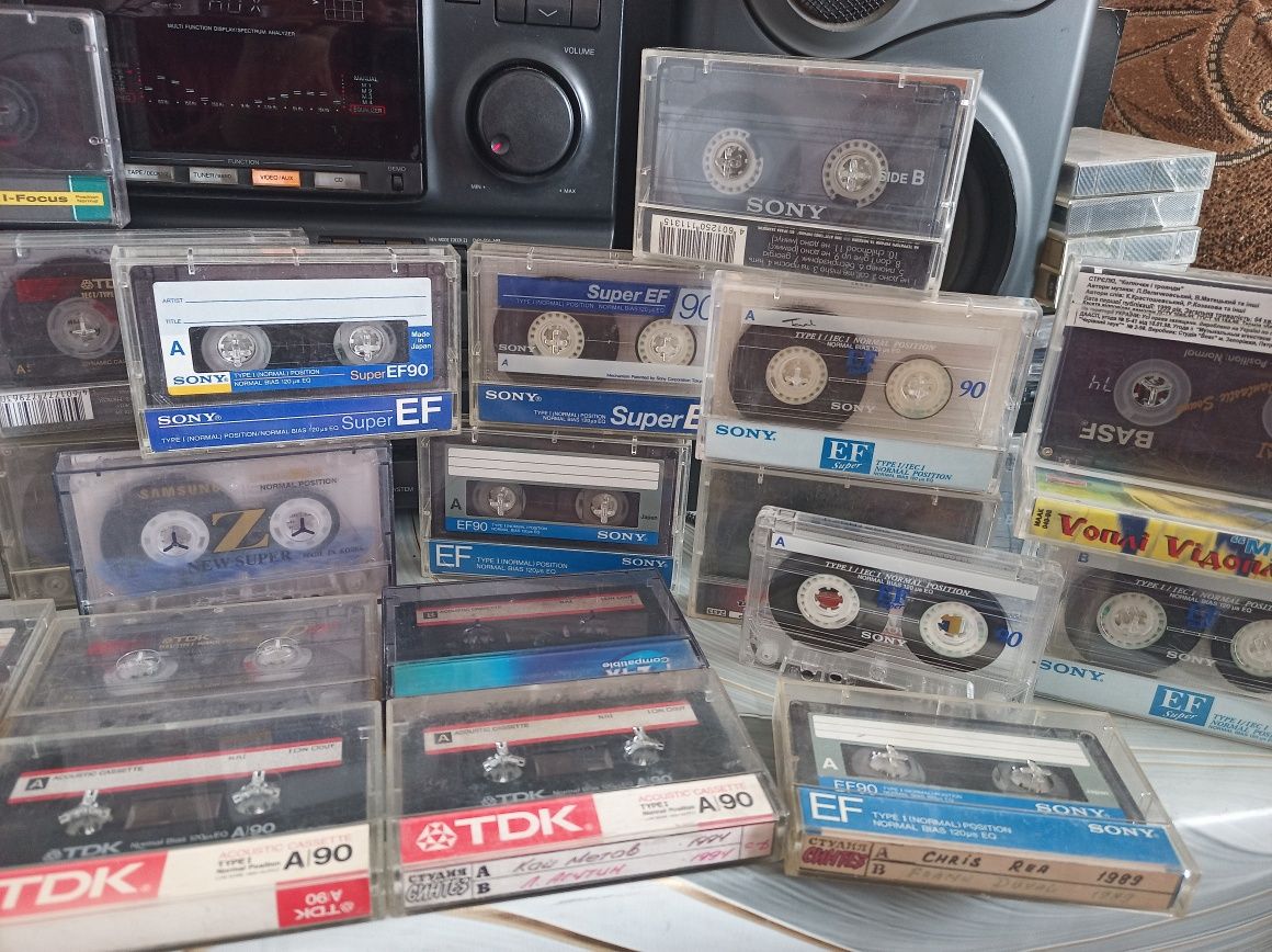 Аудіо касети 1980-90