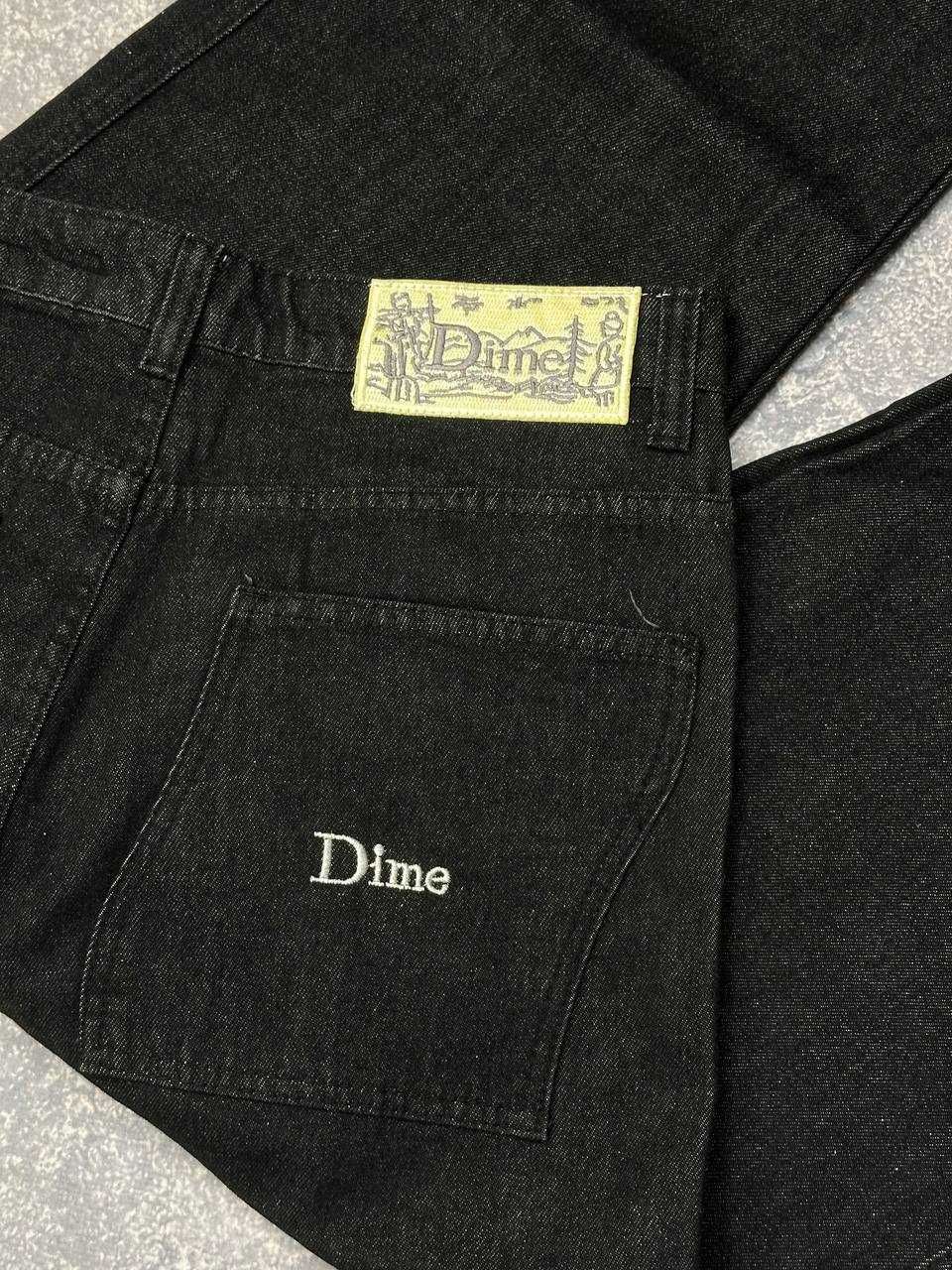 Dime baggy jeans sk8 чорні джинси black джинсы дайм широкие С М Л ХЛ.