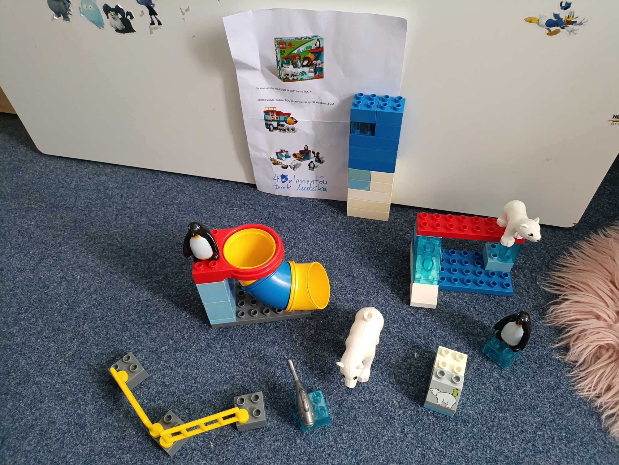 LEGO 5633 Duplo Polarne ZOO + Gratis