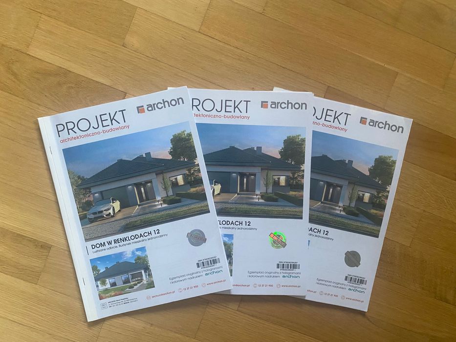 Projekt domu parterowego Renklody 12 Archon