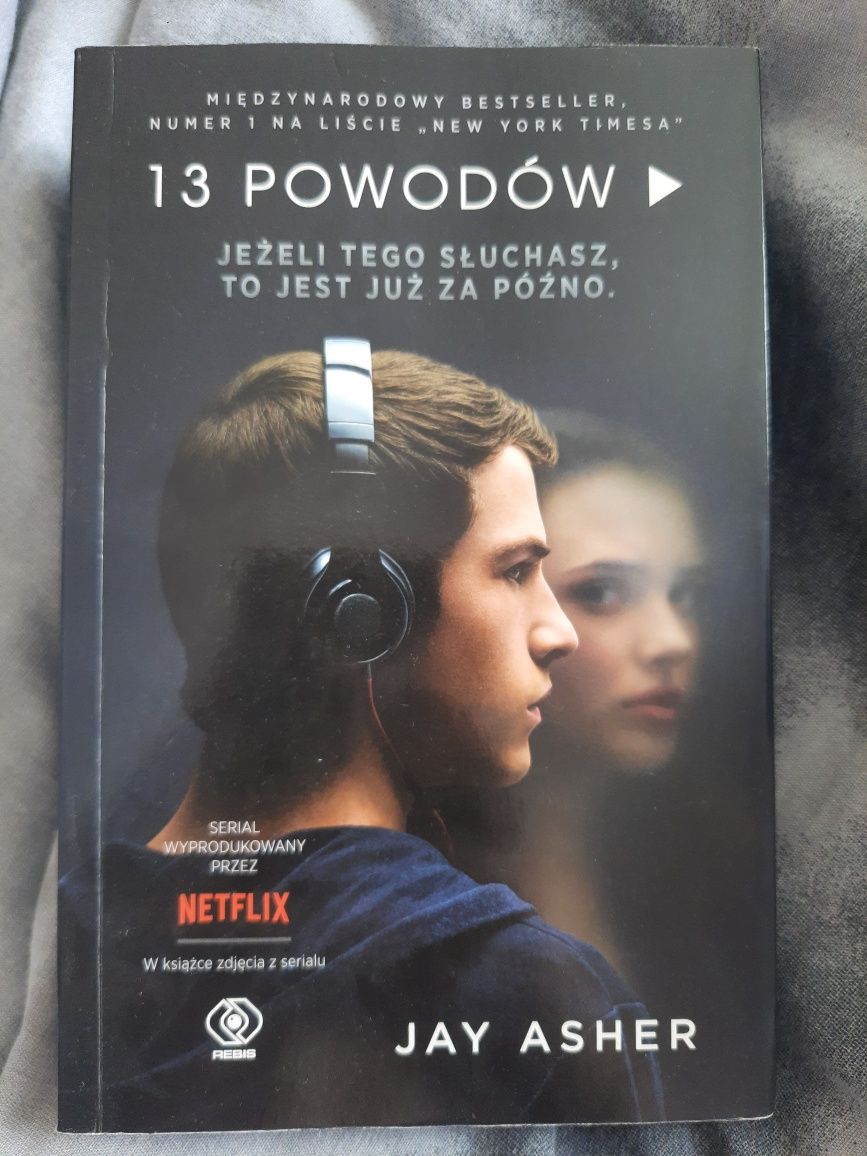 Książka Jay Asher "13 powodów"