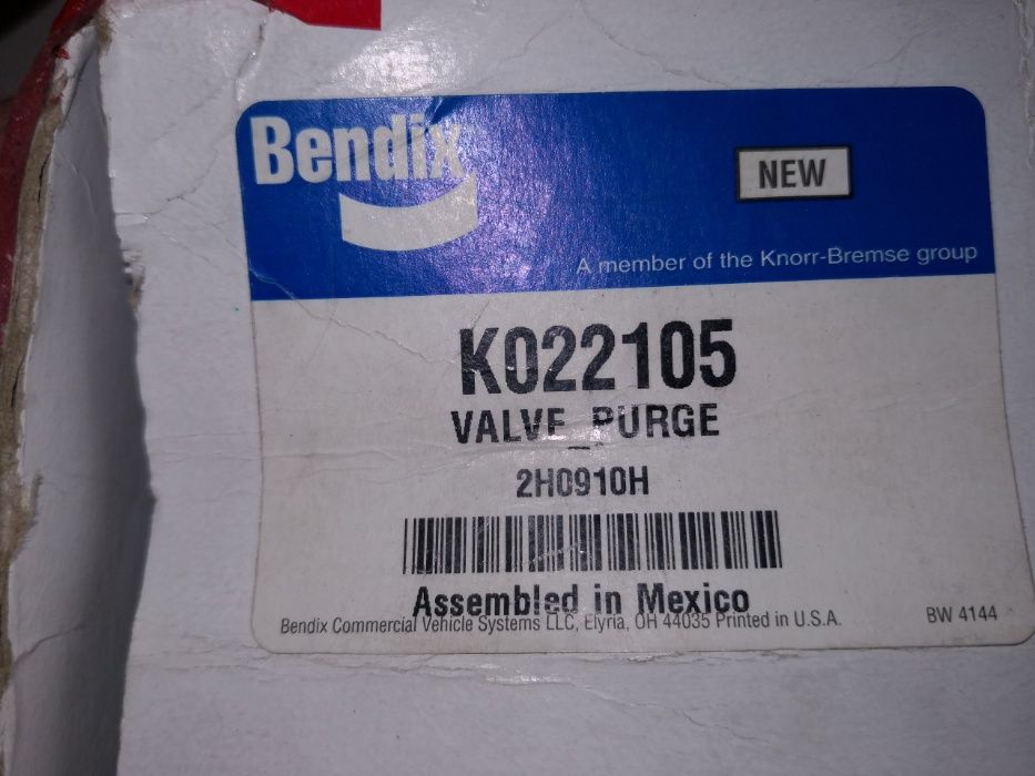 Bendix K022105 Ремкомплект осушителя клапан сброса влагоделитель