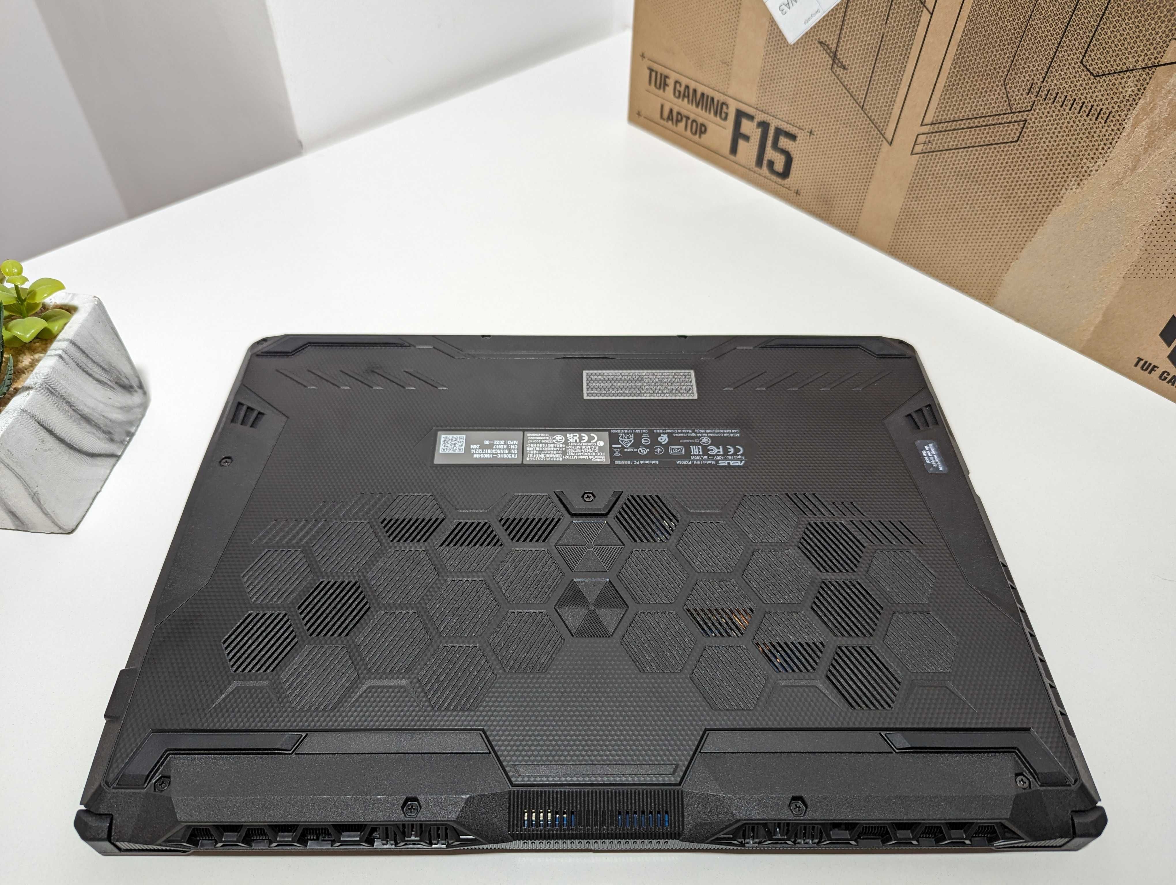 LAPTOP GAMINGOWY Asus TUF F15 RTX 3050 Intel i5-11400H 144 hz