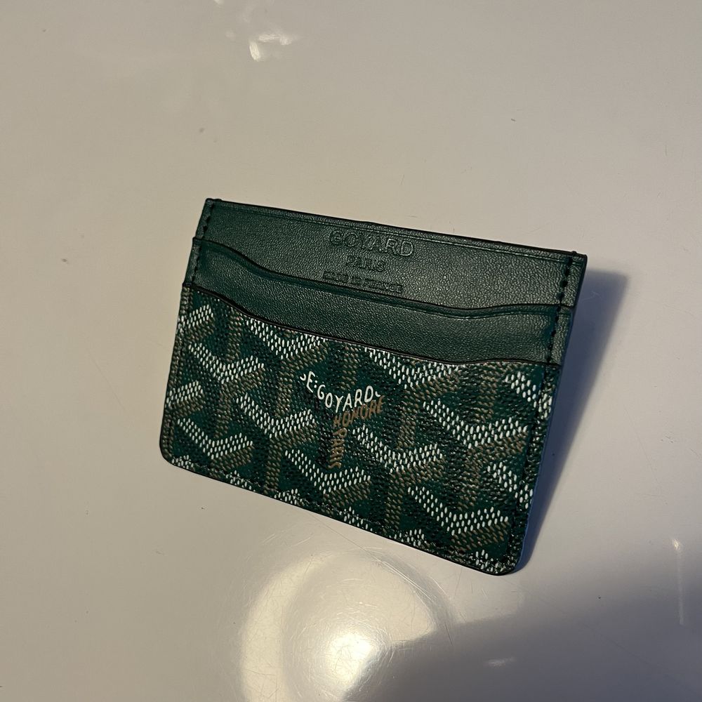 Porta-Cartões Goyard Verde