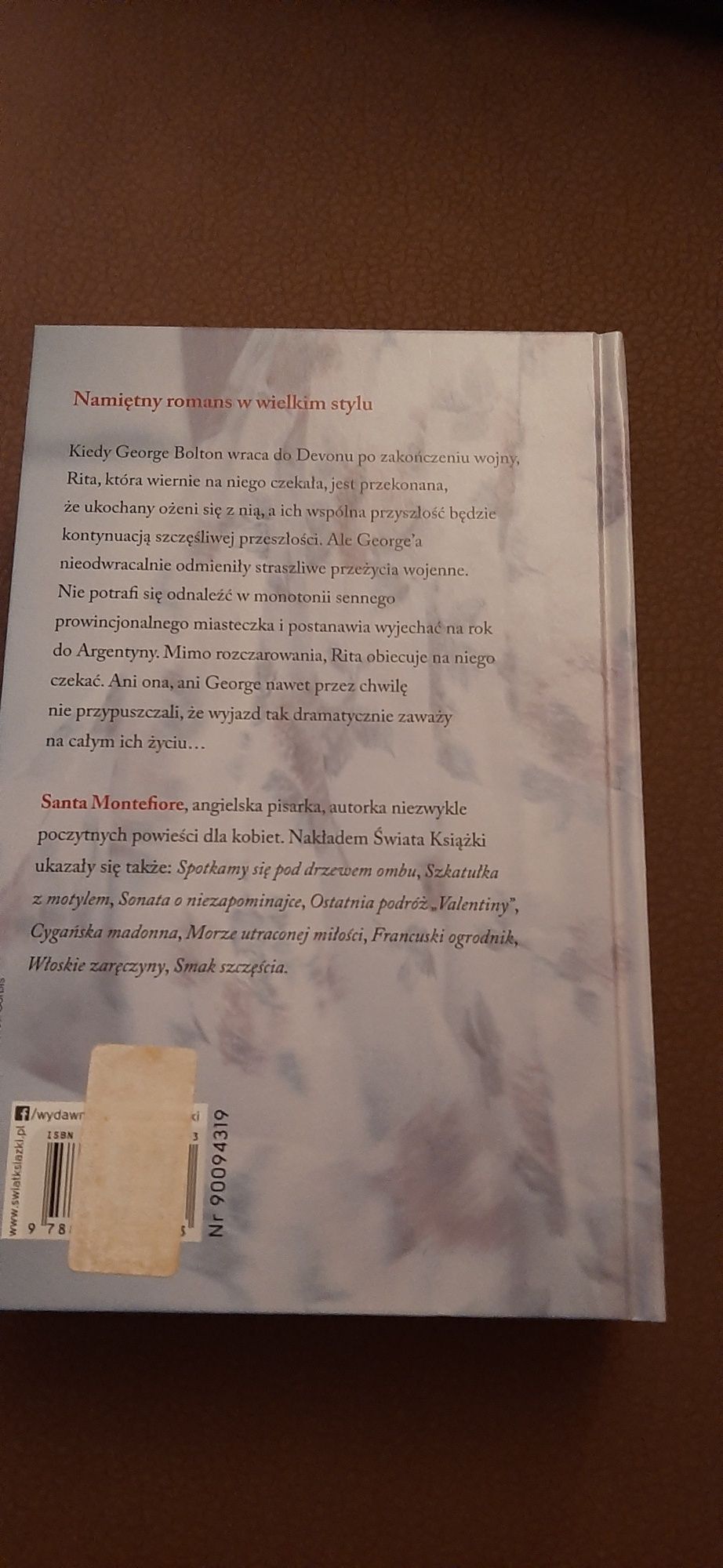 "Jaskółka i koliber" Santa Montefiore