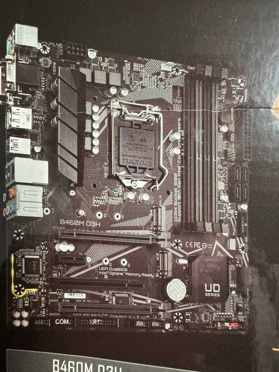 Проц-10400F, мать gigabite b460m и hyper 2666-16gb