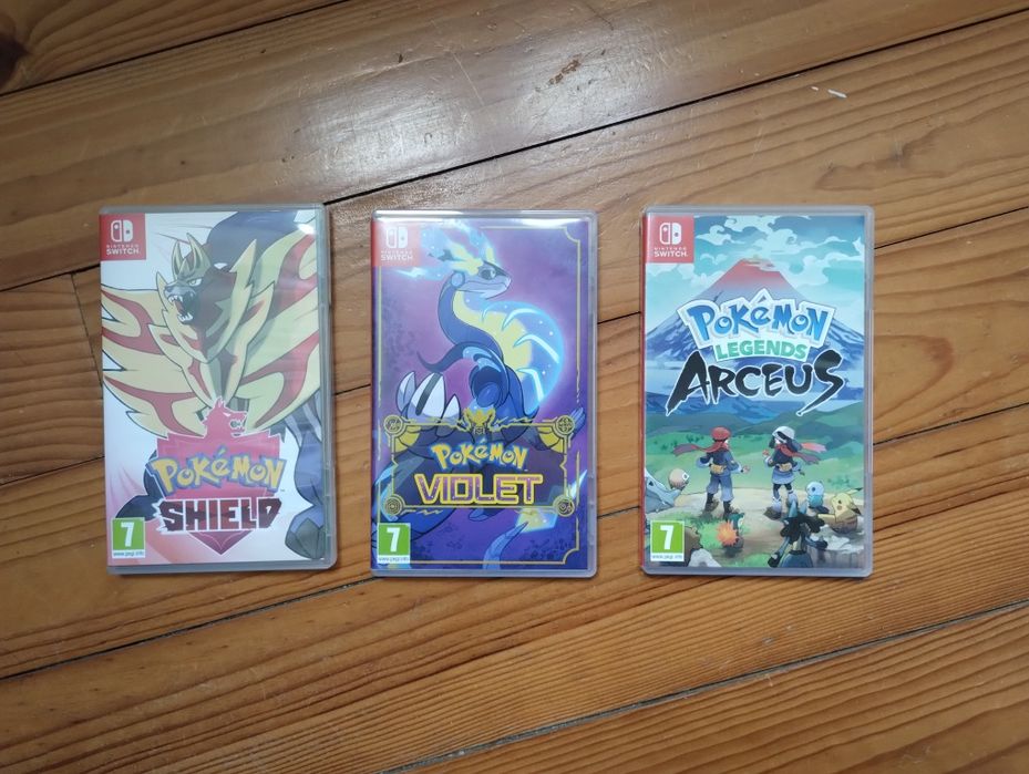 Pokémon Shield, Violet, Arceus e Ringfit