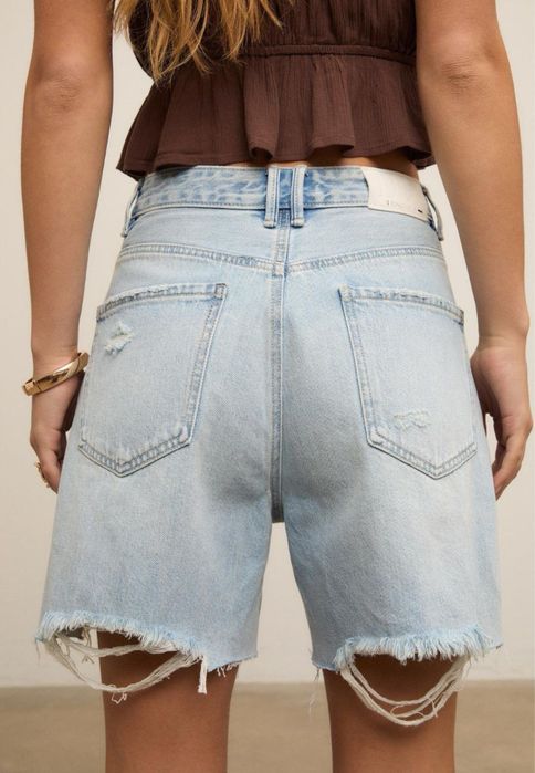 Шорти джинсові stradivarius, 32 розмір