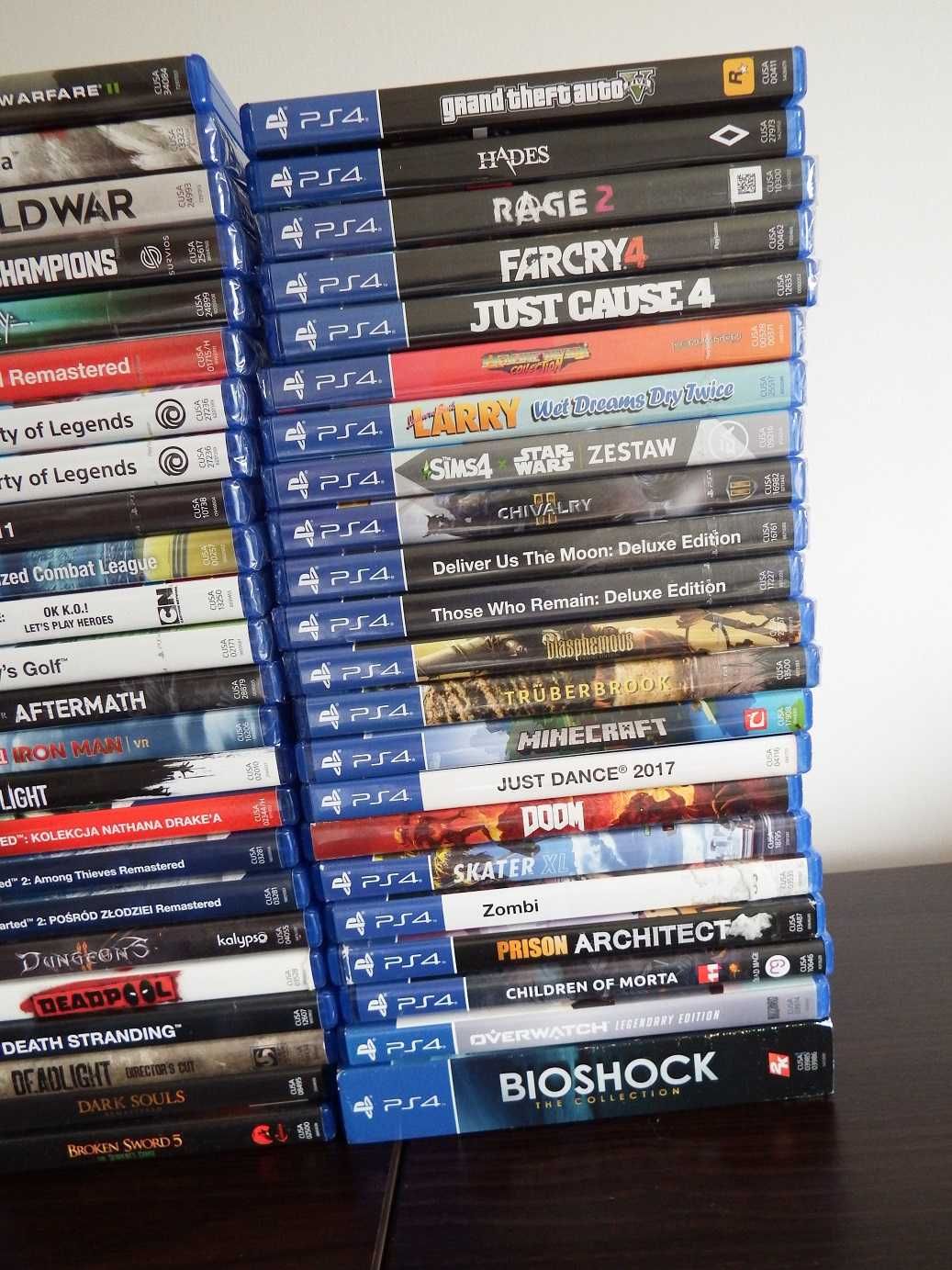 GRY PS4 PS5 P Ł O C K GTA5 Wiedźmin Sackboy Valhalla PSI PATROL