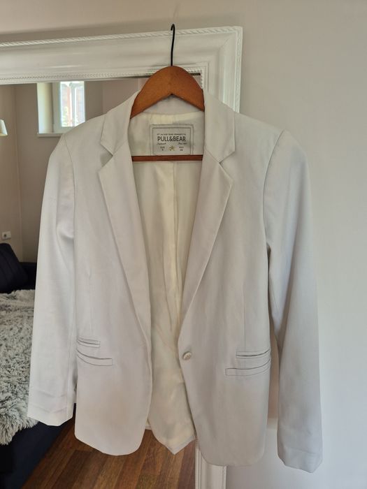 Білий піджак Pull&Bear