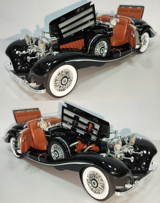 Mercedes-Benz 500K кабриолет модель 1:18 фирма OK Металл звук свет