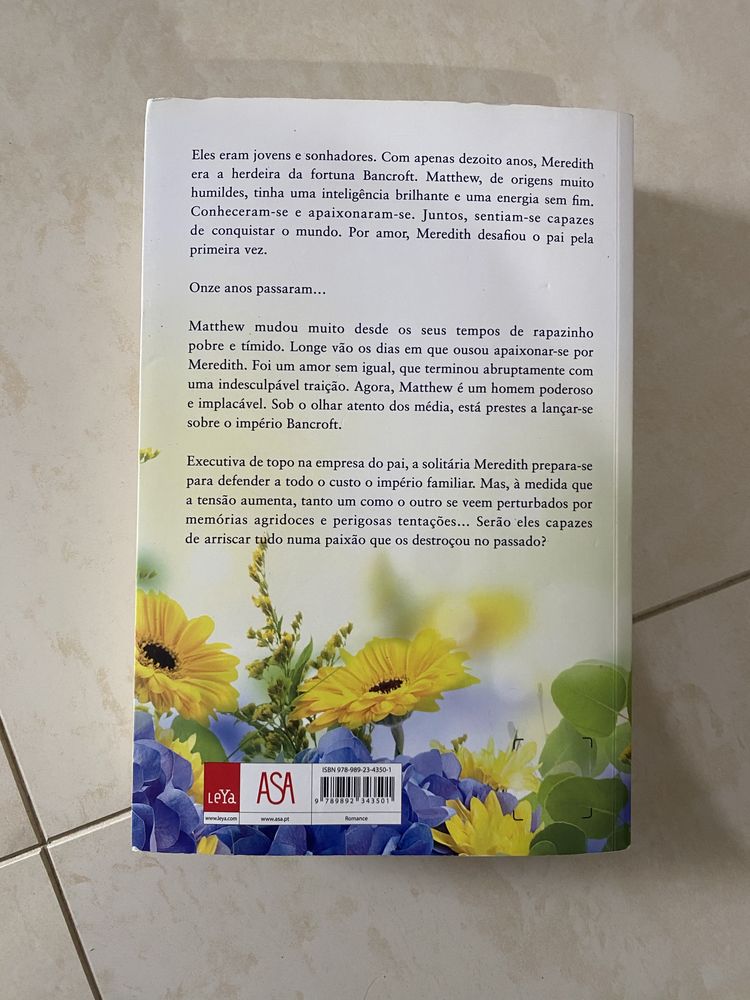 Livro “Paraíso “ de Judith McNaught