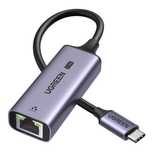 Adapter Ugreen CM648 USB-C do RJ45 Ethernet 2.5G szary
