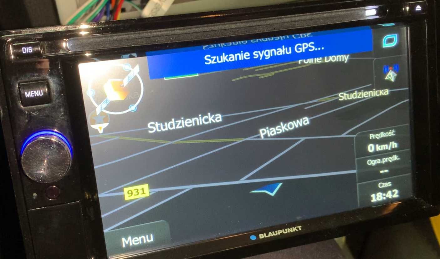 Radio samochodowe Blaupunkt Hannover 570DAB z NAVI DAB+ i pilotem