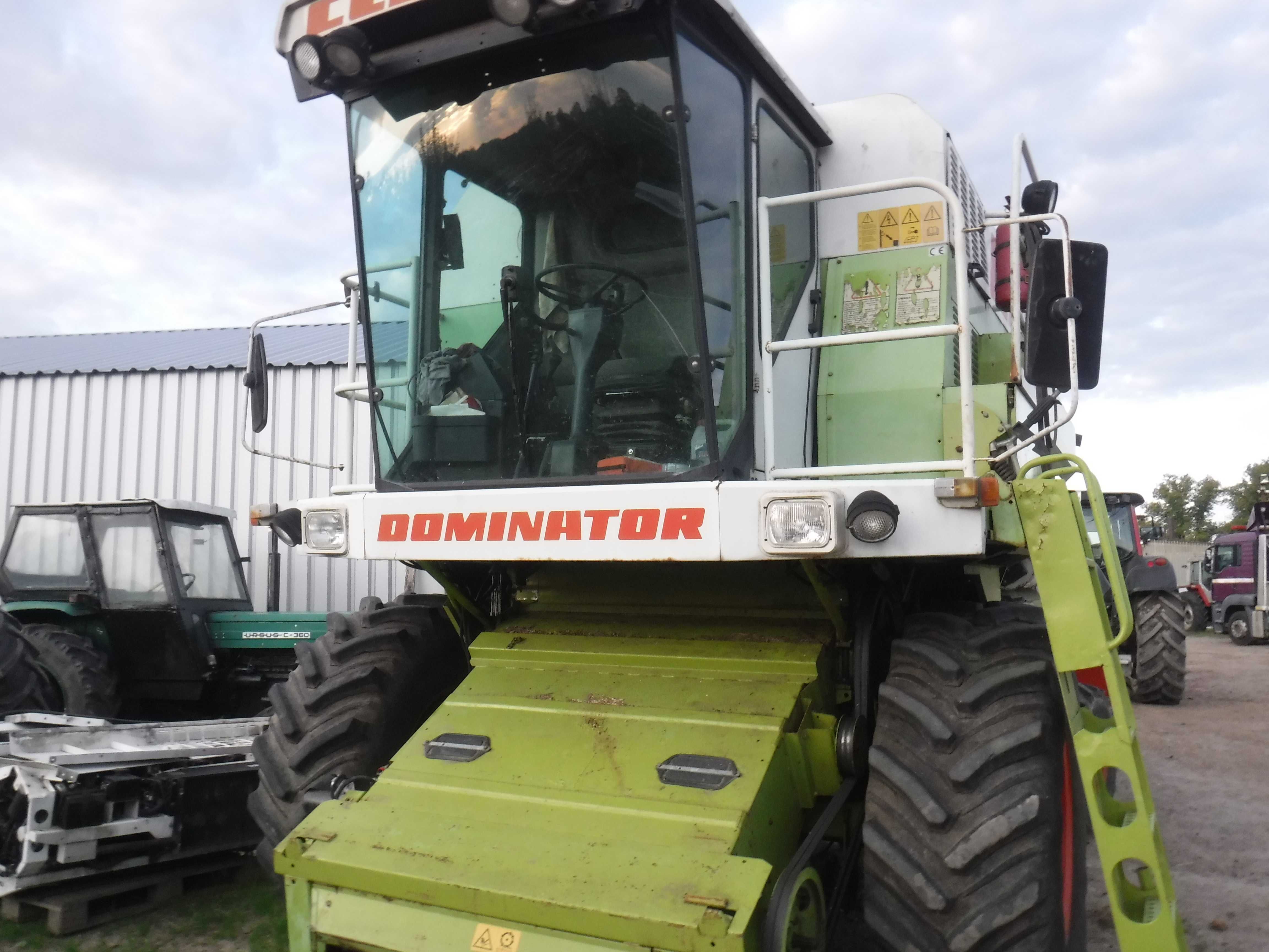 Kombajn Claas Dominator 108 SL jak John Deere 2266