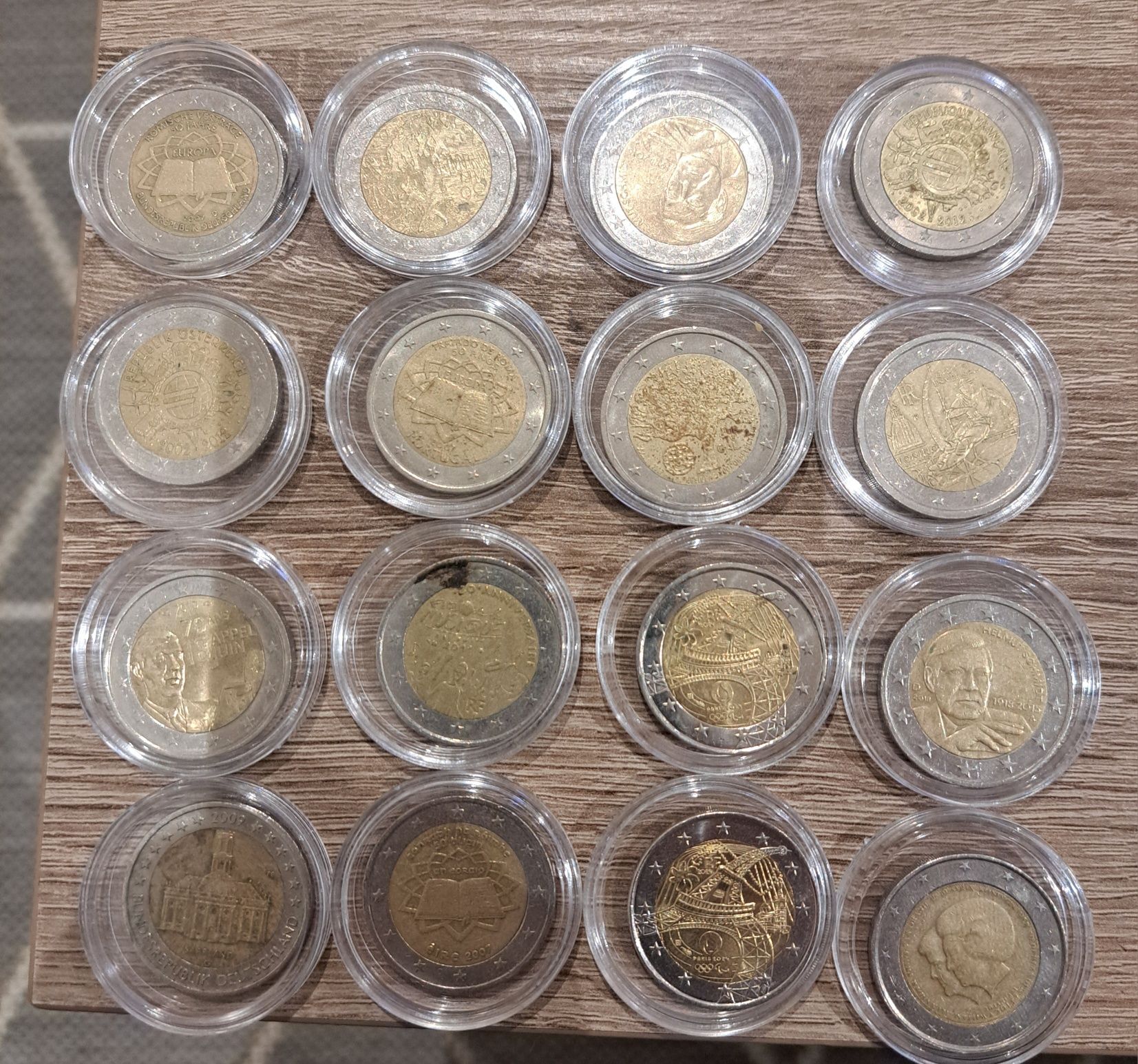 Troca moedas comemorativas 2€