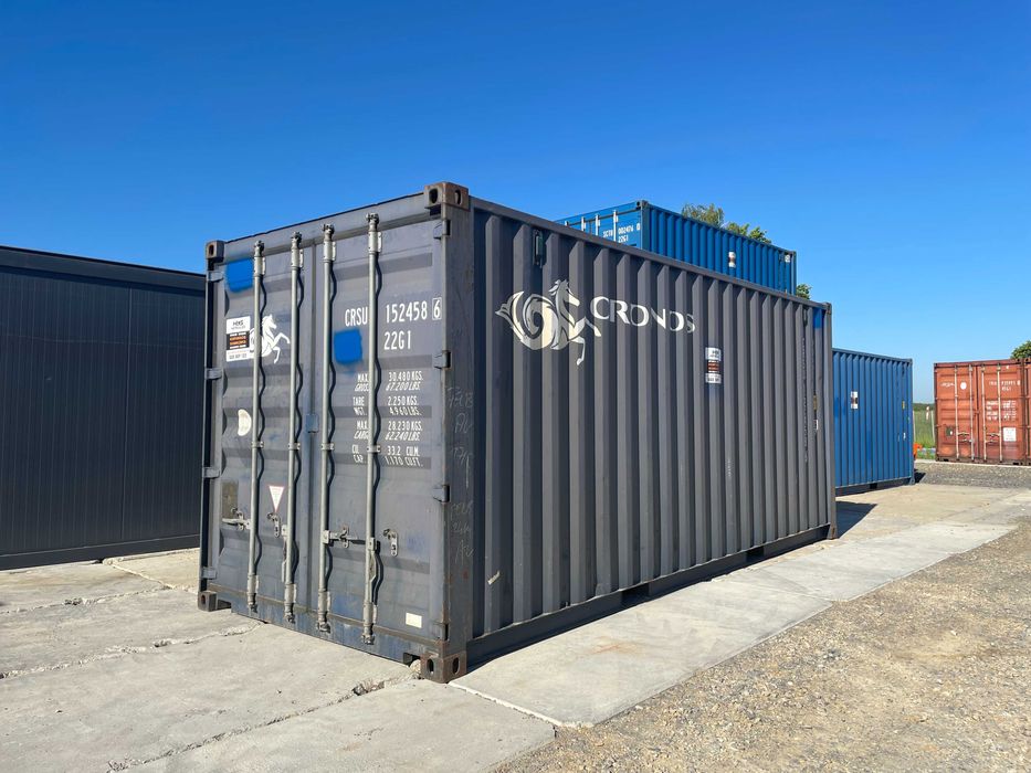 Kontener morski, oceaniczny, magazynowy, garaż 20DC/6m, transport