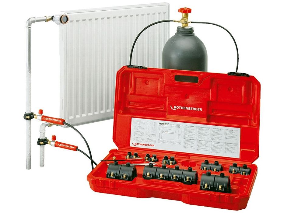 Zamrażanie rur do 2 cali - usługi hydrauliczne Warszawa