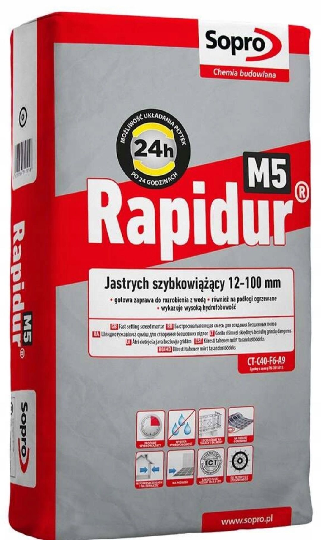 Sporo rapidur m5 25kg 24h