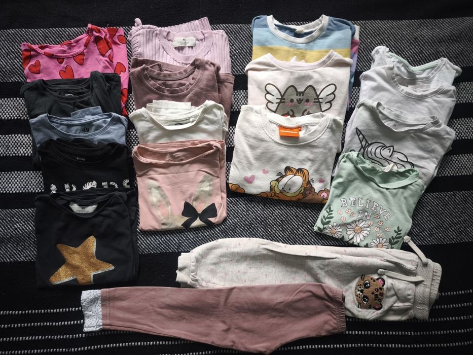 Ubrania dla dziewczynki 110-116