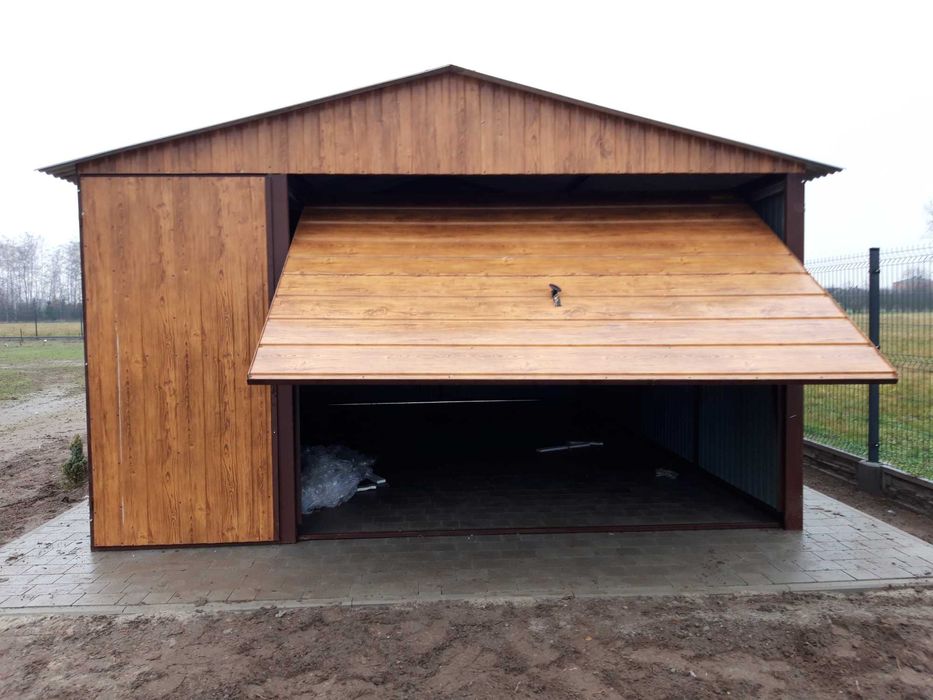 4x5,5 MAŁ Garaże Blaszane Garaż Blaszany Blaszak Blaszaki Garaz Garaz