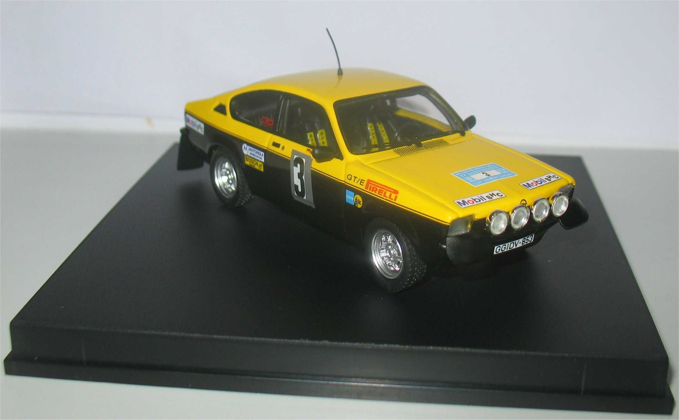 Opel Kaddet GT/E - 3º Sachs Winter Rally 1977 - Walter Smolej