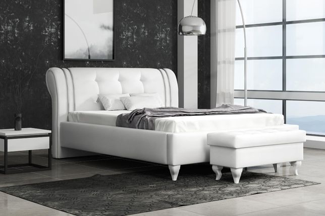 Łóżko tapicerowane 160x200 rama metalowa !