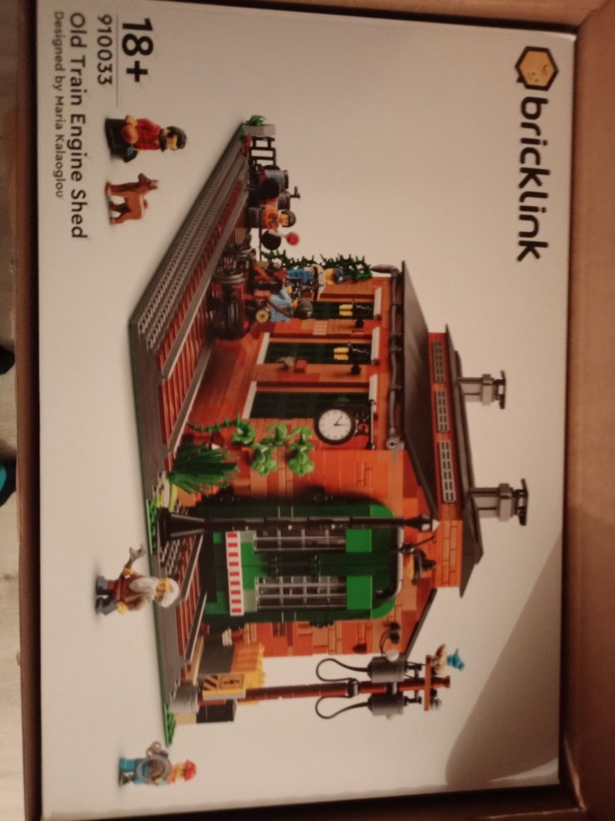 Zestaw bricklink stara stacja kolejowa