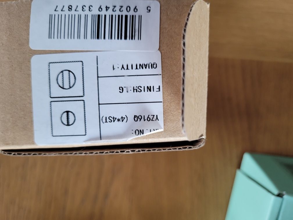 Klamka Aprille Larice 2 kpl + rozeta wc