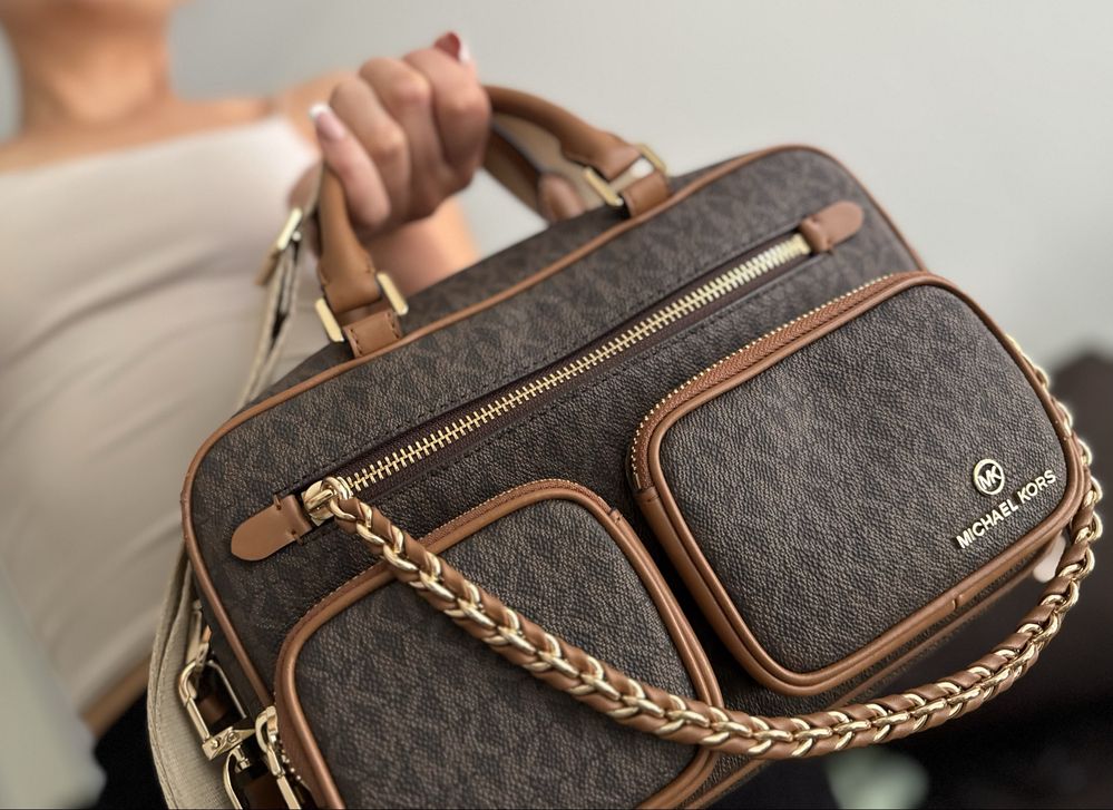 Torebka Michael Michael Kors Eliot monogram MK Crossbody