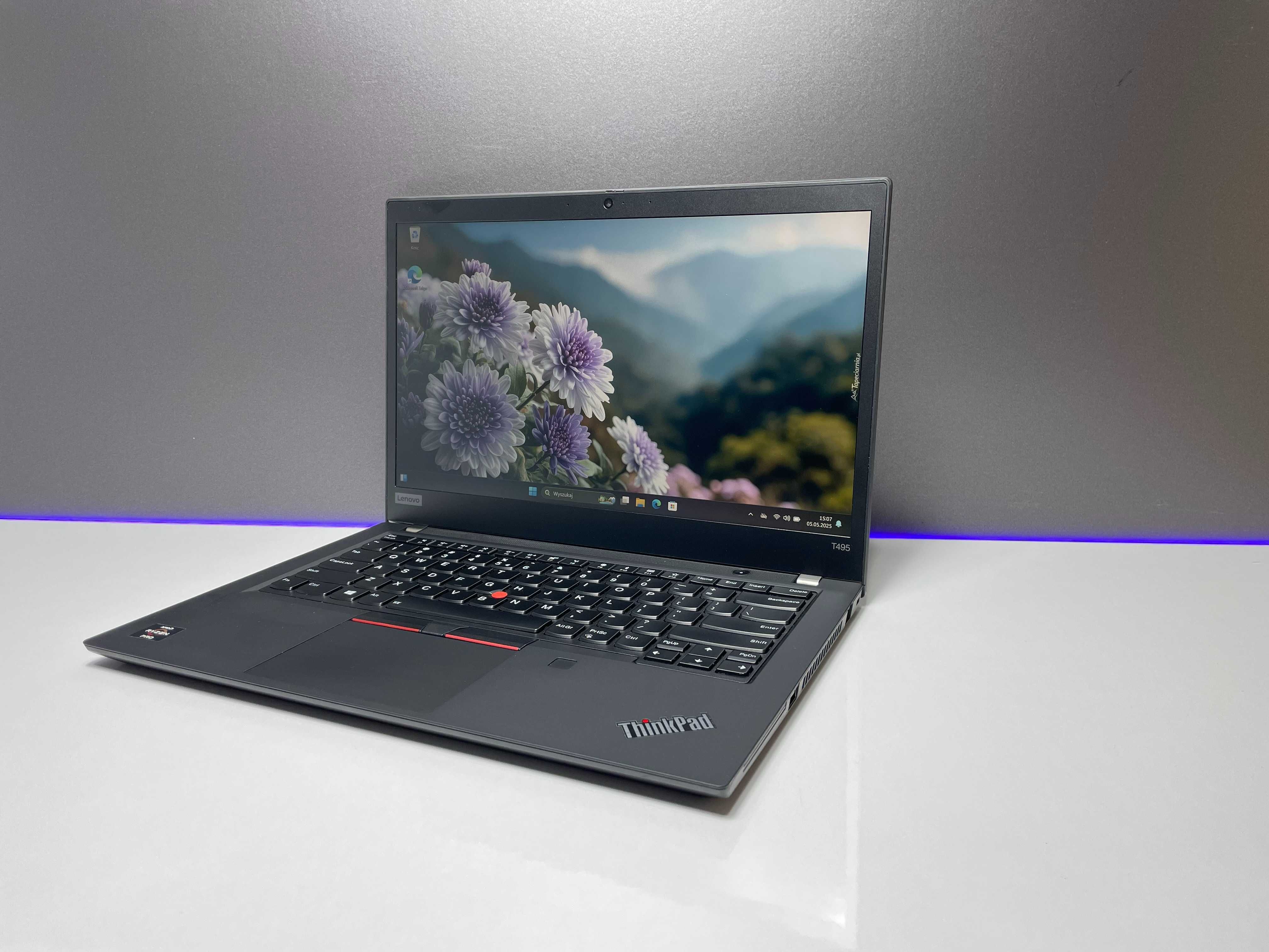 Lenovo ThinkPad T495| Ryzen 7Pro 3700U|32GB RAM|512 NVMe|FHD|QWERTY PL