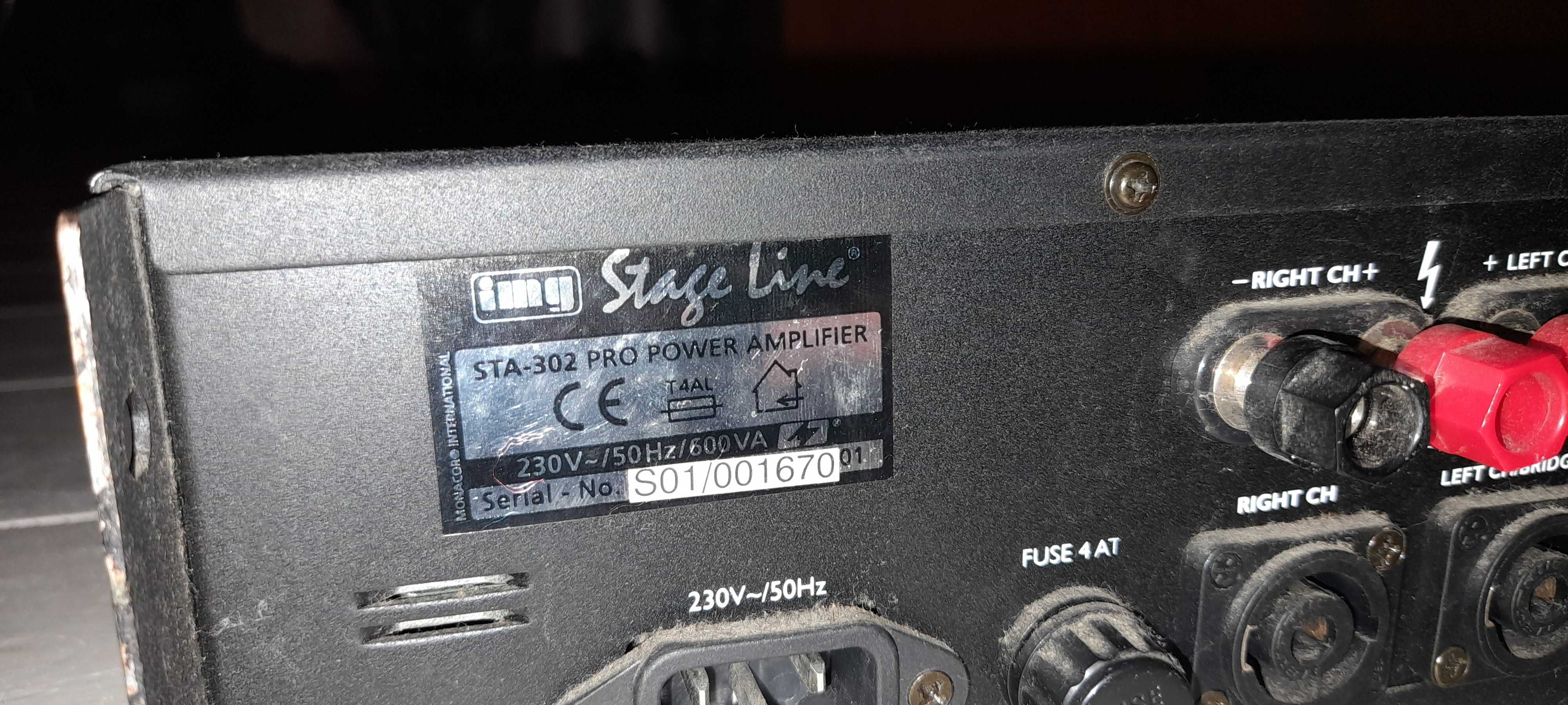Końcówka mocy IMG STAGE LINE STA-302 - 500W
