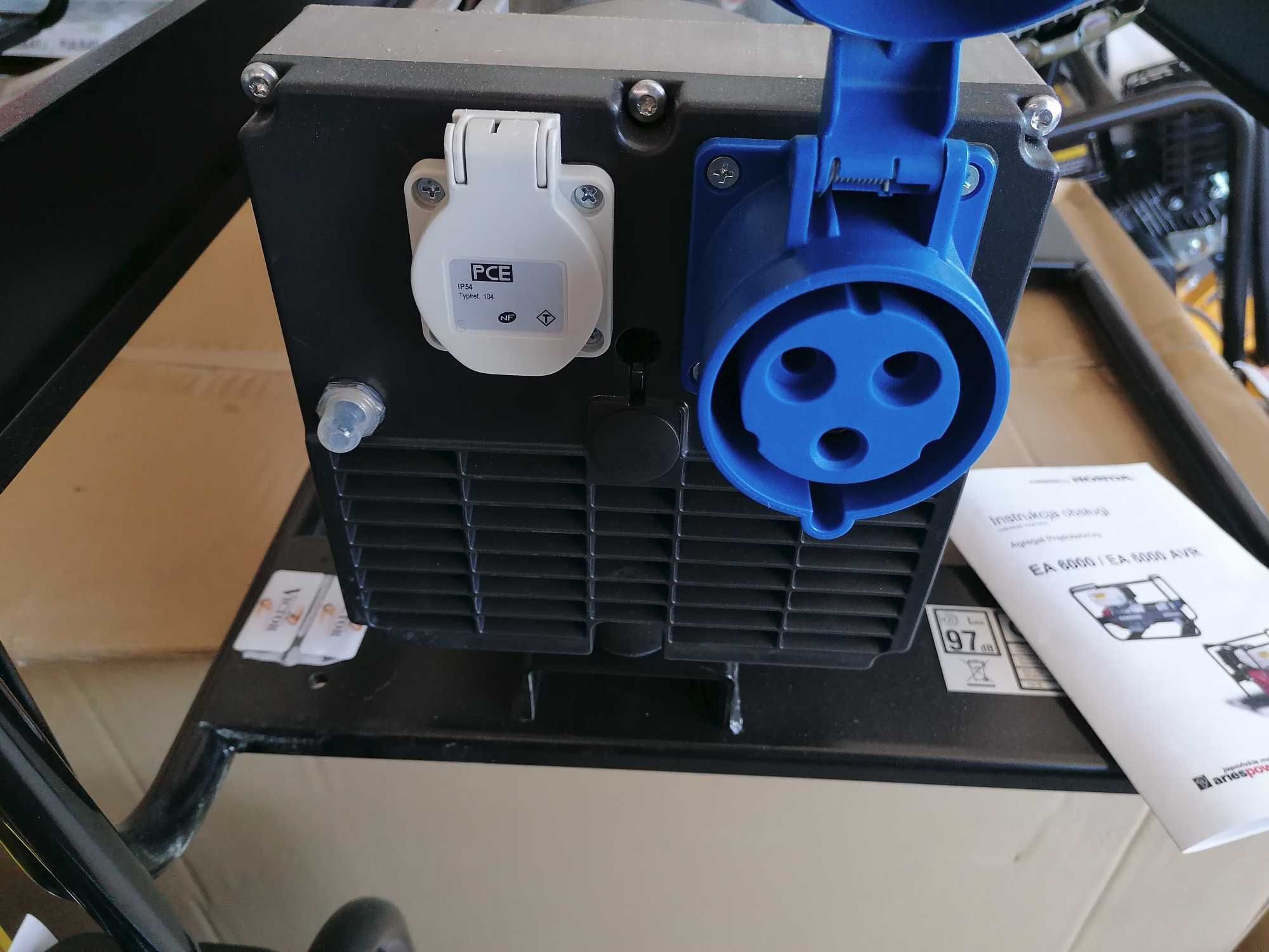 Agregat honda EA6000 AVR VSP (6,0kW)