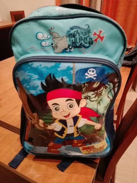 Mochila da disney do pirata Jake