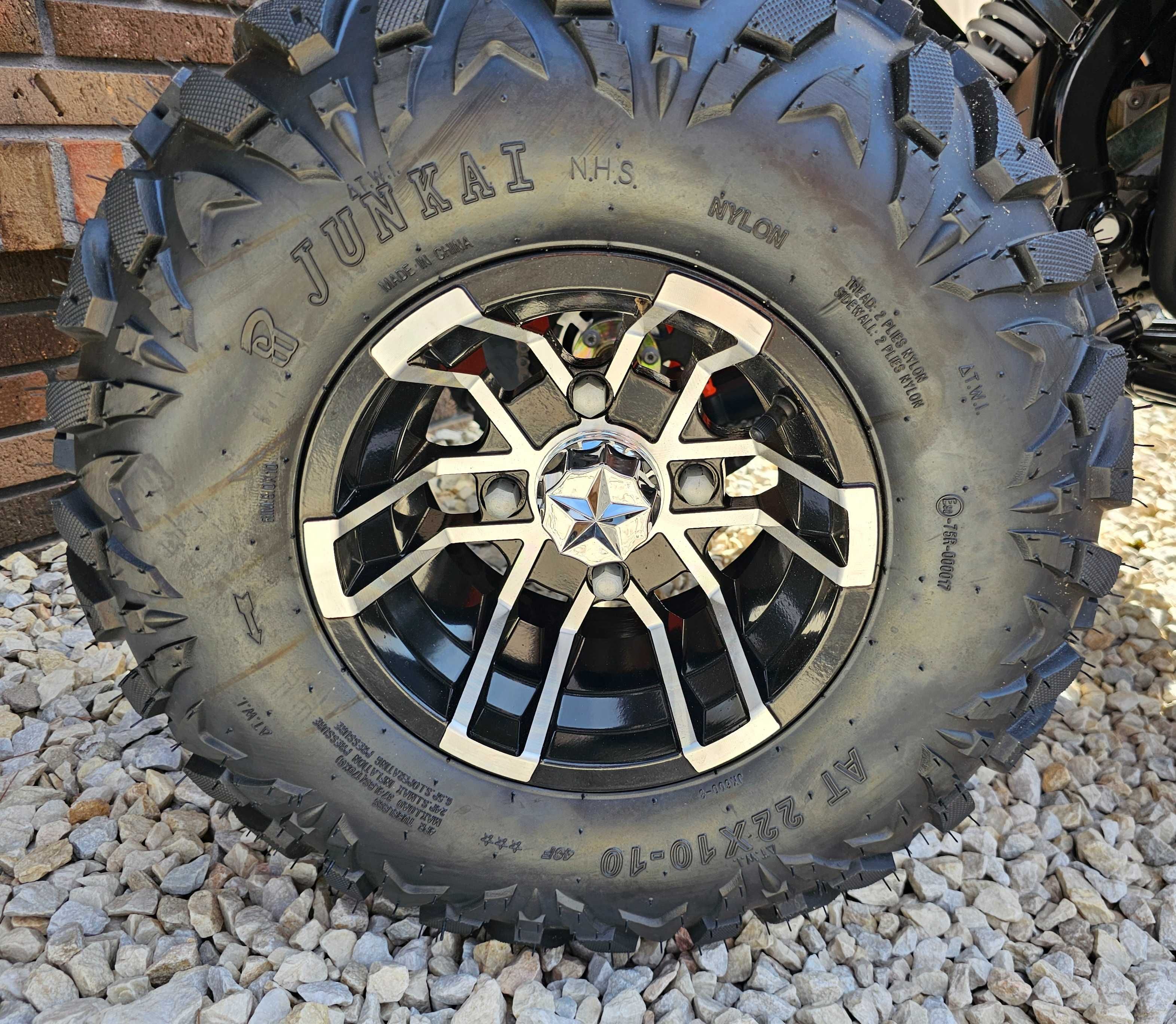 Quad EGL 250 berreta 200 wyciągarka hak alusy