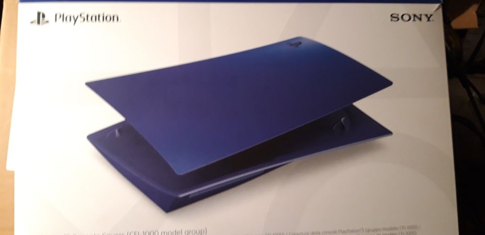 PS5, Panele Fiolet Metalic, Sony, PlayStation, boczki, osłony