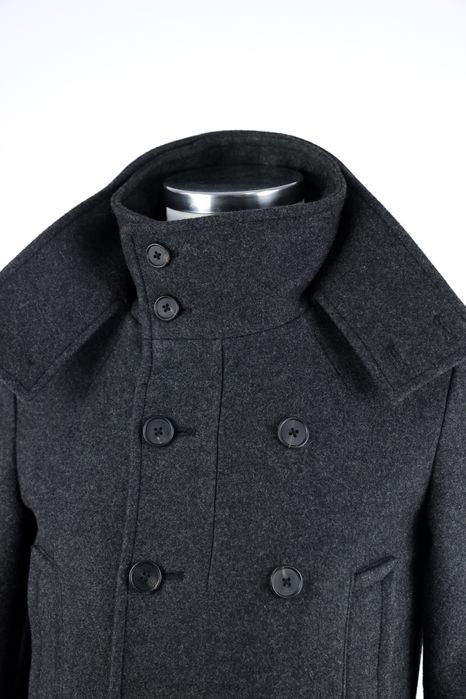 ALLSAINTS Чоловіче двобортне вовняне пальто. Оригінал. (S)