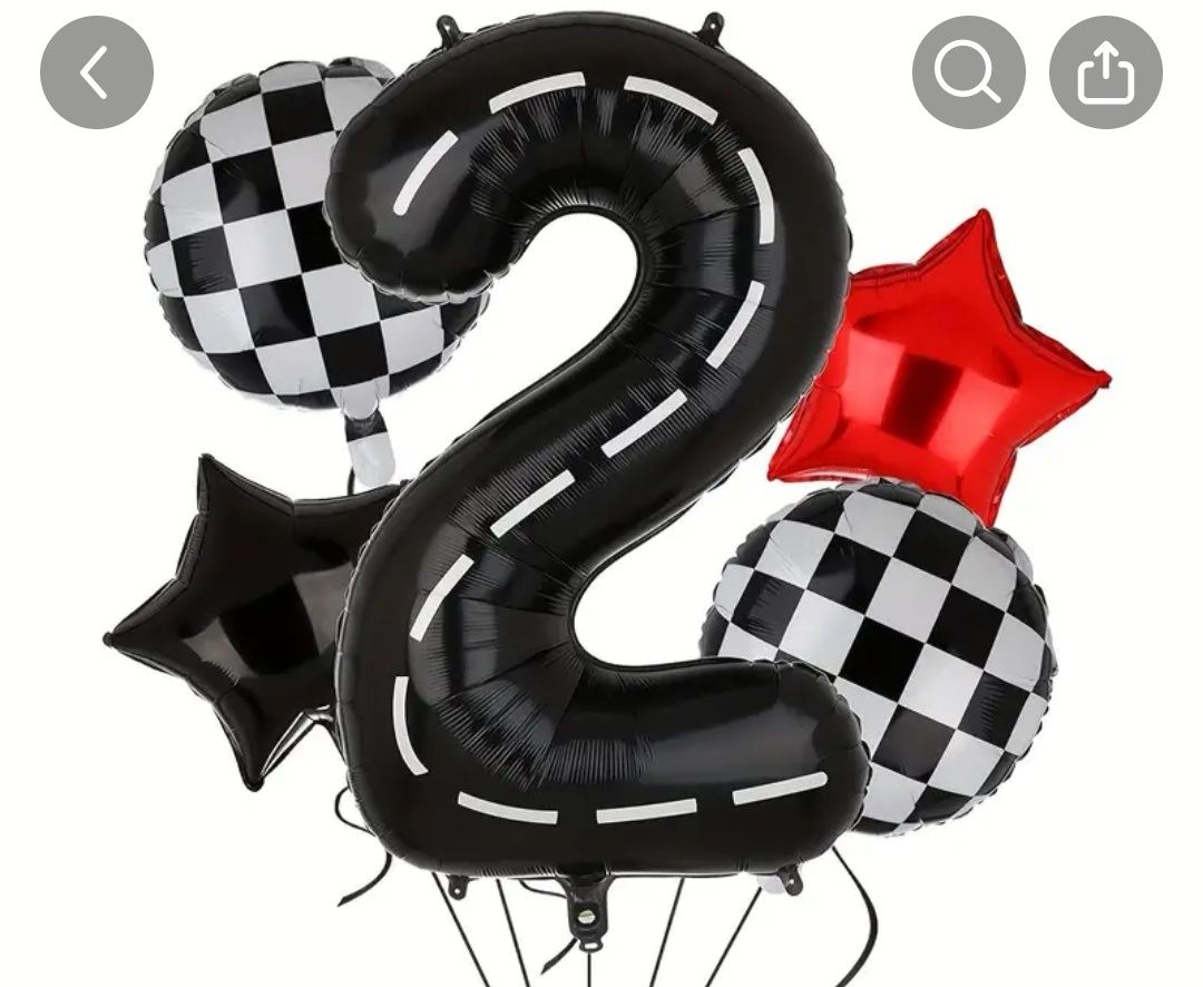Balony urodzinowe, zestaw urodzinowy