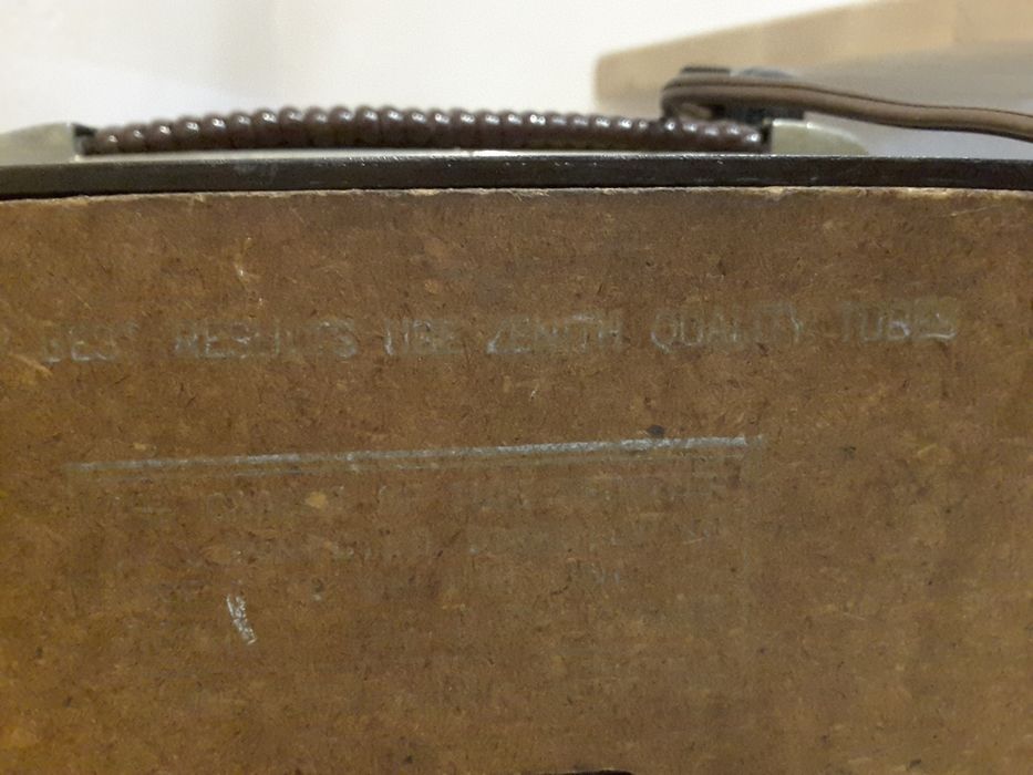 Радіоприймач ламповий Zenith H725 Made in USA