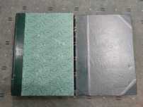 2 Volumes com 139 Revistas de Culinária Banquete encadernadas