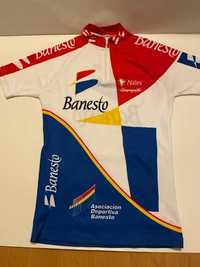 koszulka kolarska zawodowej grupy Banesto rozmiar XL młodzież 14 lat