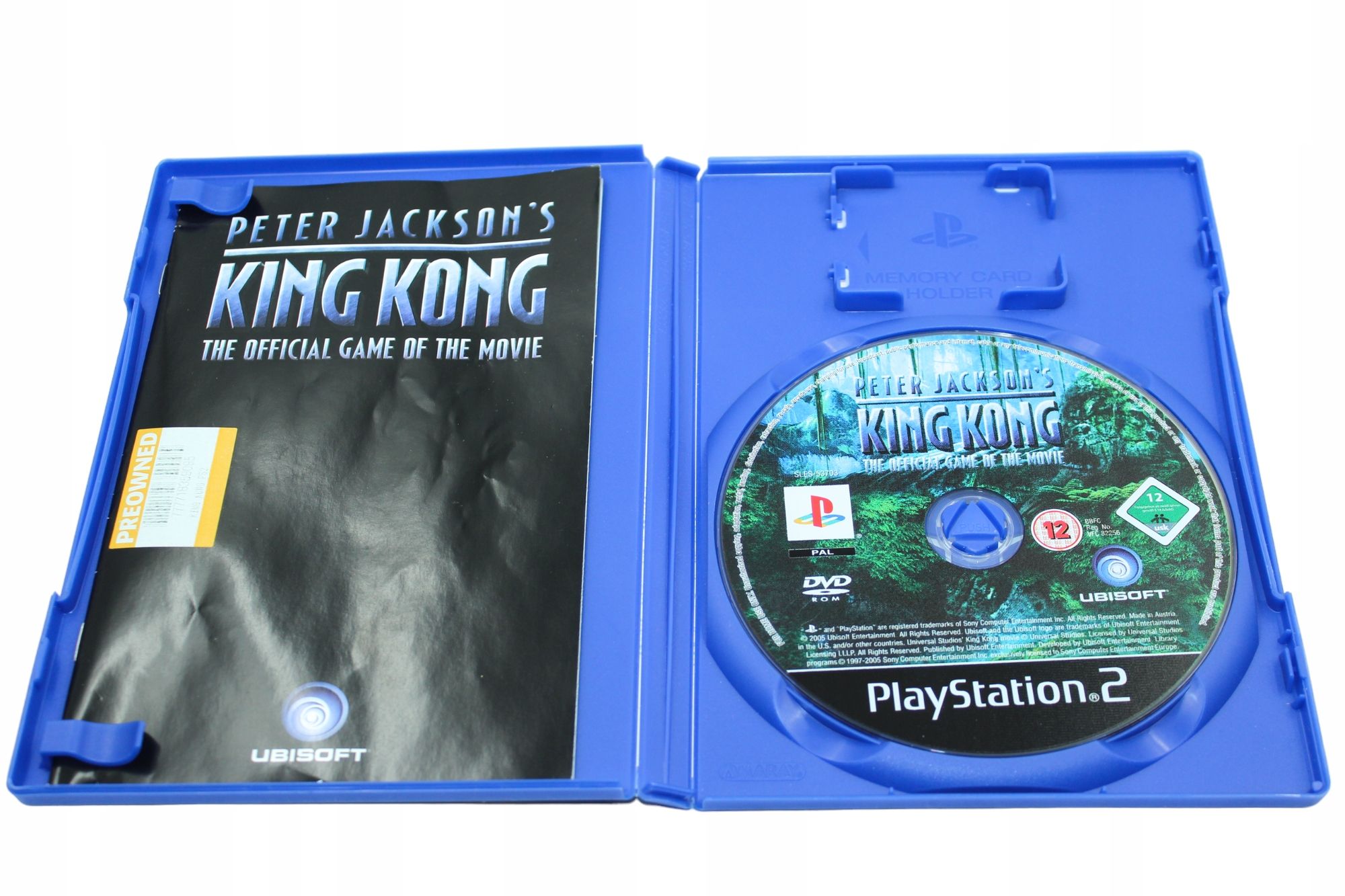 Peter Jackson's King Kong Official Game Of The Movie PS2 PlayStation 2