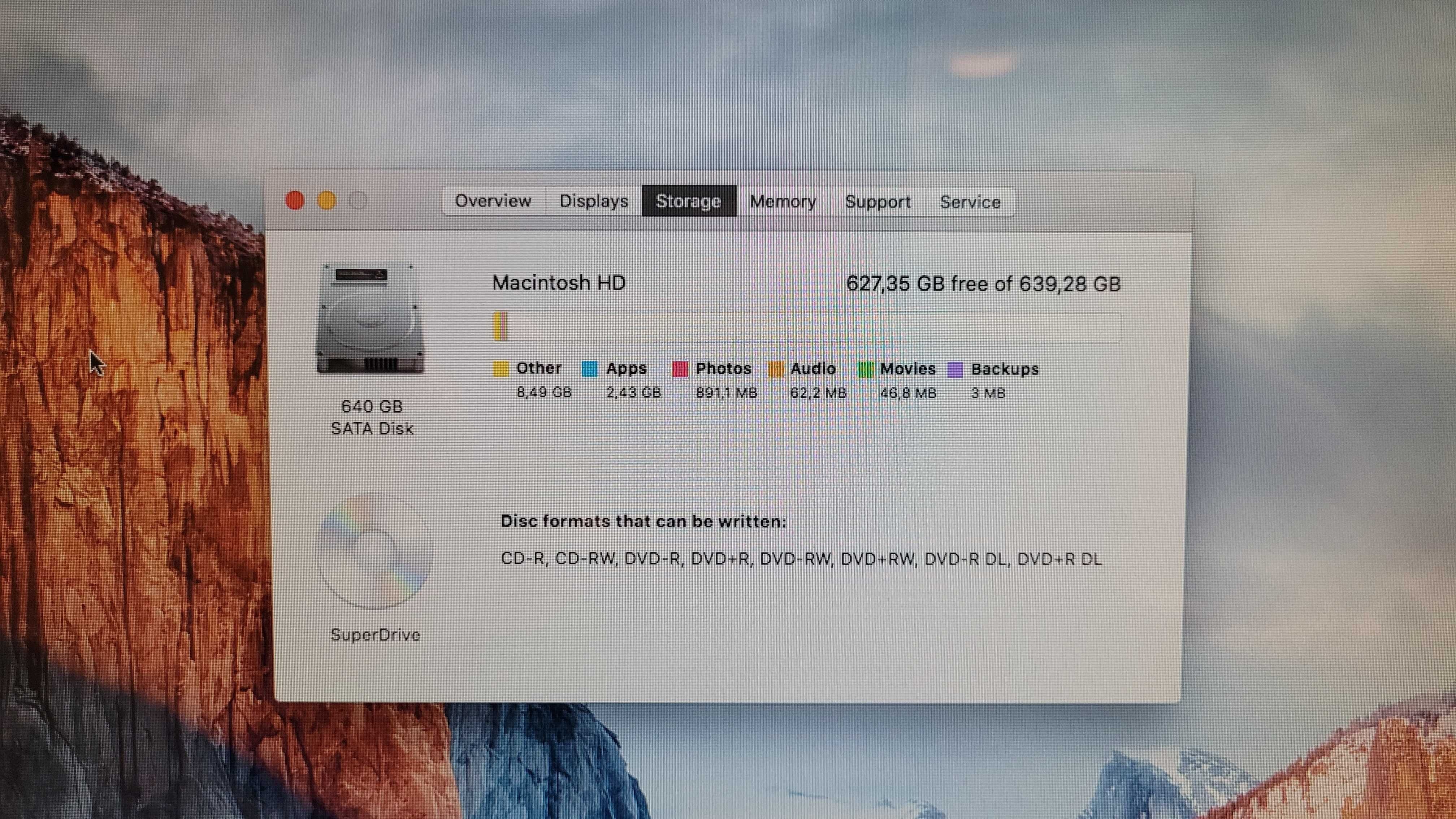 iMac 2009, procesor Intel Core 2 Duo 2,66 GHz, RAM 4GB
