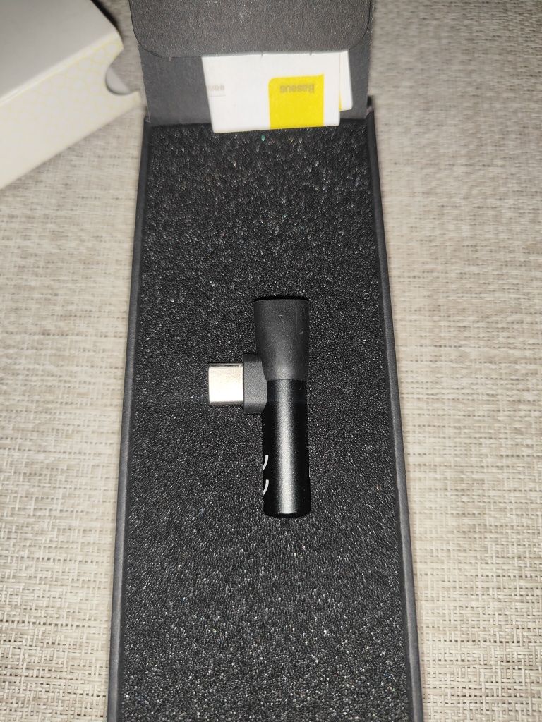 BASEUS audio adapter usb-C typ-C na jack 3.5 mm