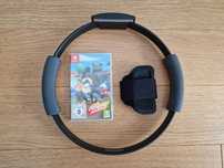 Nowa gra na konsolę Nintendo Switch Ring Fit Adventure + kontroler